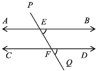 অনুরূপ কোণ কাকে বলে